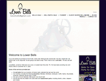 Tablet Screenshot of lowerbells.com